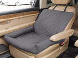 Waterproof Dog Car Seat Bed for Front Passenger Seat, Portable Pet Car Booster Seat with Anti-Slip V1341-ZY-AVVS35P4-COFFEE