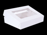 50pcs Cupcake Boxes 12-Hole Laminated Clear Window Face Boxes Favour V63-932041