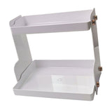 Desktop Storage Rack Double Layer Space Saving Multifunctional Desk Organizer for Dormitory Office V1294-YM0901-3117230318412