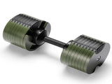 Powertrain Eon Dial Up 36KG Adjustable Dumbbell - Green DMB-B10-036-GN-1