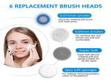 Multifunctional Electric Facial Cleanser - 6-in-1 Electric Facial Cleanser - Home Beauty Device V1265-ME-S1903