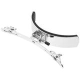 Stainless Steel Snare Drum Leg Rest Silver for Practical and Stylish Support V1366-AZ2-W-22504