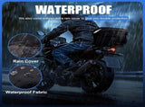 Waterproof motorcycle saddle bag, motorcycle helmet bag, motorcycle backpack, double luggage bag, V1189-LC-QP-00664