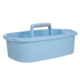 unbranded Cleaning Bucket Caddy Plastic Organizer with Handle Sky-blue V1369-AZ3-W-17102