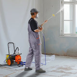 Diaphragm Airless Paint Sprayer, 1100 W Efficiency Cart Airless Paint Sprayer, 2000 psi High V952-GMSGYWQPTJ11GUFKJV3