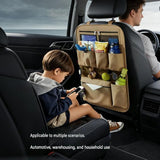 2 pcs Green Car Seat Back Organizer - 210D Oxford Cloth, Water-Resistant & Multi-Pocket Design V888-ELOSUNG53518