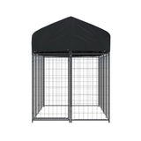i.Pet Dog Kennel Extra Large House Outdoor Playpen Pet Puppy Metal Backyard PET-DOG-CAGE-250-AB