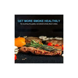 3 Pack Reusable Fibreglass Grill Mats with Non-Stick PTFE Coating for Gas, Charcoal Grills and V1189-LC-HW-00405