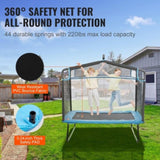 6FT Trampoline for Kids, 72" Indoor/Outdoor Toddlers Trampoline, Mini Baby Trampoline with Safety V952-DWJXBC6YCDWJRH2SYV0