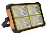 Solar Work Light LED Rechargeable 4 Modes 1000W Waterproof Portable Outdoor Work Lamp for Camping V1294-YM0901-3119210208511