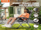 Zero Gravity Chair, 26 inch Zero Gravity Recliner Lounge Chair for Indoor and Outdoor, Adjustable V952-LZLTYHS26HHKDFO3ZV0