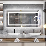 500x700mm LED Bathroom Mirror Anti-Fog Illuminated Shatterproof V178-66713