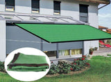 Sun Shade Sail Breathable Farbic Canopy Awning Shelter Rectangle UV Block Canopy for Patio Backyard V1294-YM0716-3111220144612