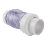 2 Inch Check Valve Transparent Pool Accessories Replacement Check Valve Prevent Backflow V1294-YM0901-3111240188711