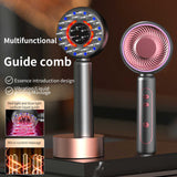 Grey Intelligent Scalp Massager Brush with Red Light Therapy Hair Care, Volumizing, and Essence V888-ELOSUNG13460