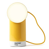 Lexon Orbe Portable Led Lamp With Moving Head PANTONE - Yellow V398-LD-LH88PT-Y