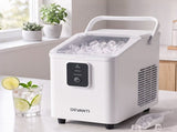 Devanti Ice Maker 11-12kg Portable Bullet Cube Machine White IM-ZB-E-11WL02-WH