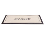 Coffee Mat Pu Leather Anti Slip Stain Resistant Waterproof Table Mat for Kitchen Countertop 30 V1294-YM0710-3113230280512