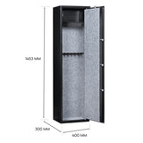 8 Gun Safe Firearm Rifle Storage Lock box Steel Cabinet Heavy Duty Locker CAT A+B V379-GUNSAFE0080003