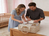 Quilted Floral Baby Caddy Quilted For Nursery Bedroom Baby for Comforter V1366-AZ2-W-27840