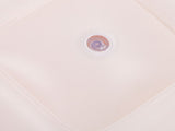 Inflatable Chair PVC Wave Strip Pattern Ergonomic Desig Minimalism Inflatable Beanbag Chair Pink V1294-YM0901-3116240034712
