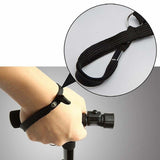 Folding Walking Stick Cane with Adjustable Height and LED Light Support V1188-MS-617-125
