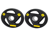 Everfit Weight Plates Olympic 5kgx2 Dumbbells Barbells Plate Weight Lifting Home FIT-K-DB-PL-SET-10KG