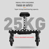 Baby Jogger Glider Board 2 in 1 Kid Stroller Board with Dismountable Seat AU black wheel V201-BABY0001BL8AU