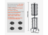 Greeting Cards Rack, 32 Pockets Rotating Postcard Brochure Stand, 360&deg Spinning Card V952-WJZSMXPKDHJS8Z53G001V0