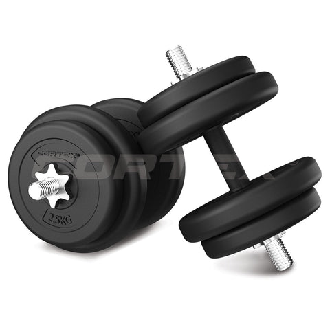 CORTEX 40kg EnduraCast Dumbbell Weight Set V420-CSST-WPSECSET-C