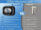 Automatic Foaming Soap Dispenser Rechargeable Black, 320 ml V1237-ZY-818-162