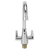G1/2 Thread Copper Faucet Hot Cold Water Outlet 360 Degree Rotation for Kitchen Vegetables Basin V1294-YM0901-3118200156011