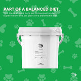 1Kg Dog Treat Beef Liver Pieces Bucket - Dehydrated Australian Healthy Puppy Chew V238-SUPDZ-40318352687184