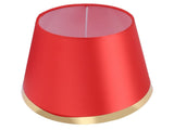 Fabric Lamp Shade European Style Modern Lampshade for E27 Table Lamp Floor Light SuppliesPX134 Red V1294-YM0901-3119210143019