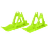 Children's Balanced Car Skis Kids Snowboard Sledge Balanced Scooter Board Ski PartsGreen V1294-YM0718-3114200106112