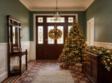 Christabelle Deluxe Mountain Pine 3pc Set 7.5ft Pre-lit Tree 61cm Wreath 2.74m Garland LED Ligh CMB-SENDMP75-WG