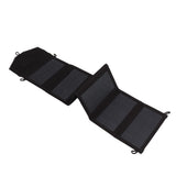 Solar Panel Charger IP65 Foldable 20W 5V USB Portable Solar Panel Charger for Smartphones Tablets V1294-YM0706-3111230186511