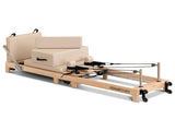 Powertrain Selina Pilates Reformer Machine Wooden Folding Multifunctional Home Gym PLT-JYI-F2W-BE