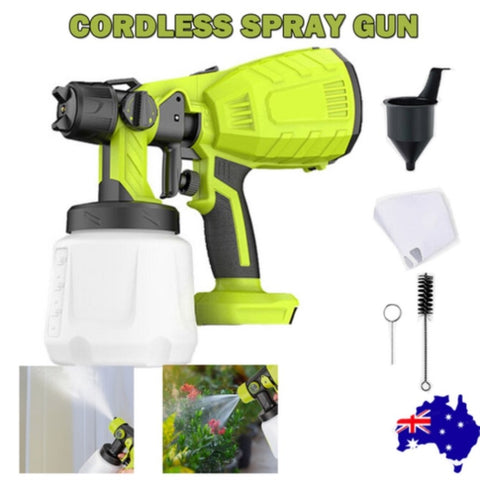 Cordless High Pressure Airless Spray Gun Paint Sprayer For Makita 21V Battery V201-W12897404