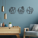 3pc Metal Art Wall Decor V63-921171