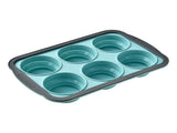Brownie Pan with Dividers, 1 Set 12 Cavity All Edges Square Cupcake Brownie Pans Mini Cake Non Stick V1189-WXFWAL-20260319-00230