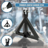 Heavy Duty Steel 3 Point 2" Trailer Hitch Receiver Tow Drawbar For Cat 1 Tractor V63-835901