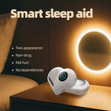 White Handheld Sleep Aid Device Smart Relaxation Tool with Dual Modes & LED Display Portable V1107-CS-ZNSMY
