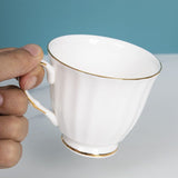 Ceramic Coffee Mugs with Texture Patterns for Man,Woman,Dad,Mom, Modern Coffee Mugs Set of 2 for V1370-AZ4-06307