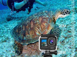 4K Action Camera Waterproof Underwater Camera with Remote Contro V1263-JX-7680