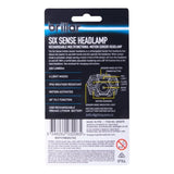 Brillar Sixth Sense - 200 Lumen 6 Mode Rechargeable Headlamp V915-BR0075