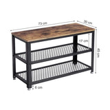 3 Tier Shoe Storage Bench V178-87899