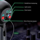 RGB USB Condenser Microphone - Gaming Laptop Recording Microphone V1263-JX-3674