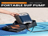 OutdoorMaster Vortex Paddle Board Pump Electric Portable, Max 20PSI SUP Air Pump Inflator & V1168-32-NUEF-O3F4