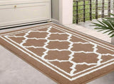 Paillasson Lavable for Indoor Indoor, Marron Kitchen, Salissures Slip and Anti-Paillasson Absorbant V1237-MS-626-251